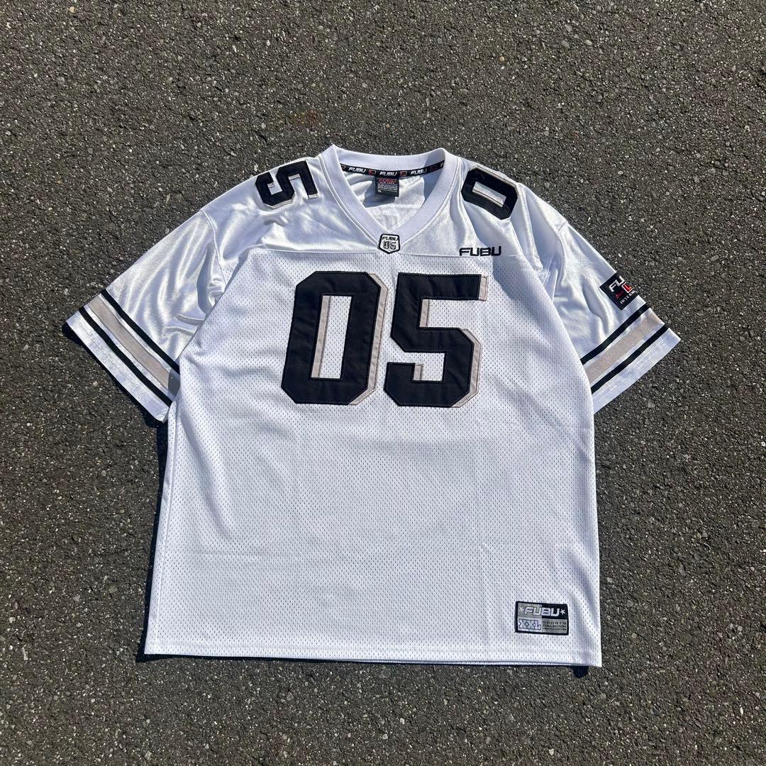 fubu ゲームシャツ bboy b系 hip-hop y2k 刺繍 city - メルカリ