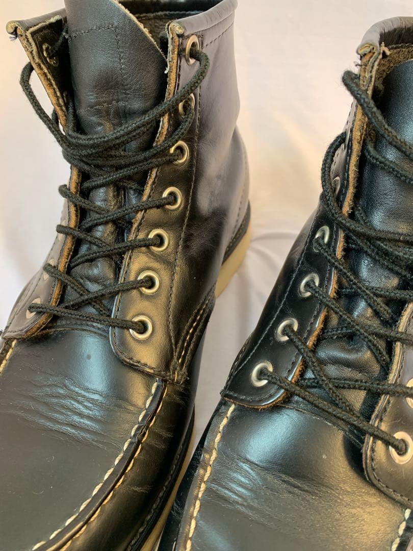 茶芯】レッドウィング8179四角犬タグアイリッシュセッター7E黒クローン