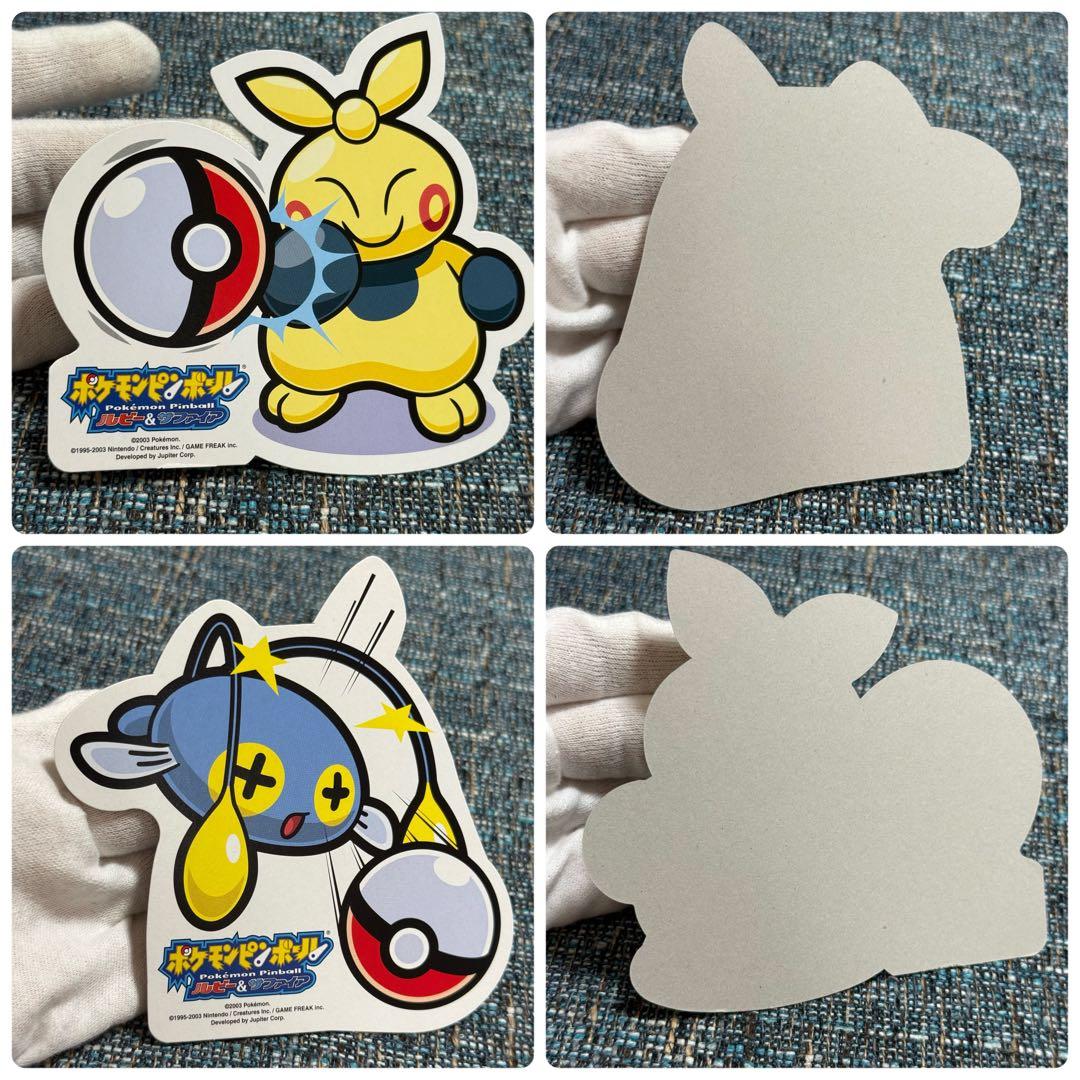 希少☆美品】ポケモン ピンボール ルビー＆サファイア 店頭販促用POP