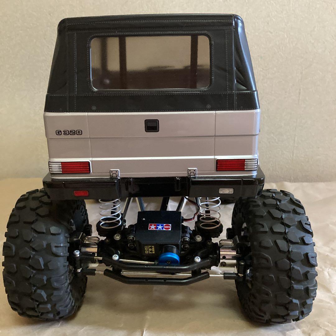 完成品】タミヤ電動RC CR-01シャーシ ベンツG320ボディセット - メルカリ