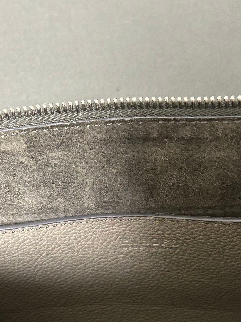 最新【極美品】ヒロフ サルト ハンドバッグ 上品コーデ グレージュ