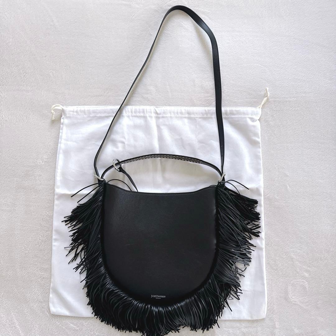 J&M DAVIDSON】 フィエスタ フリンジ ショルダーバッグ 黒 - メルカリ