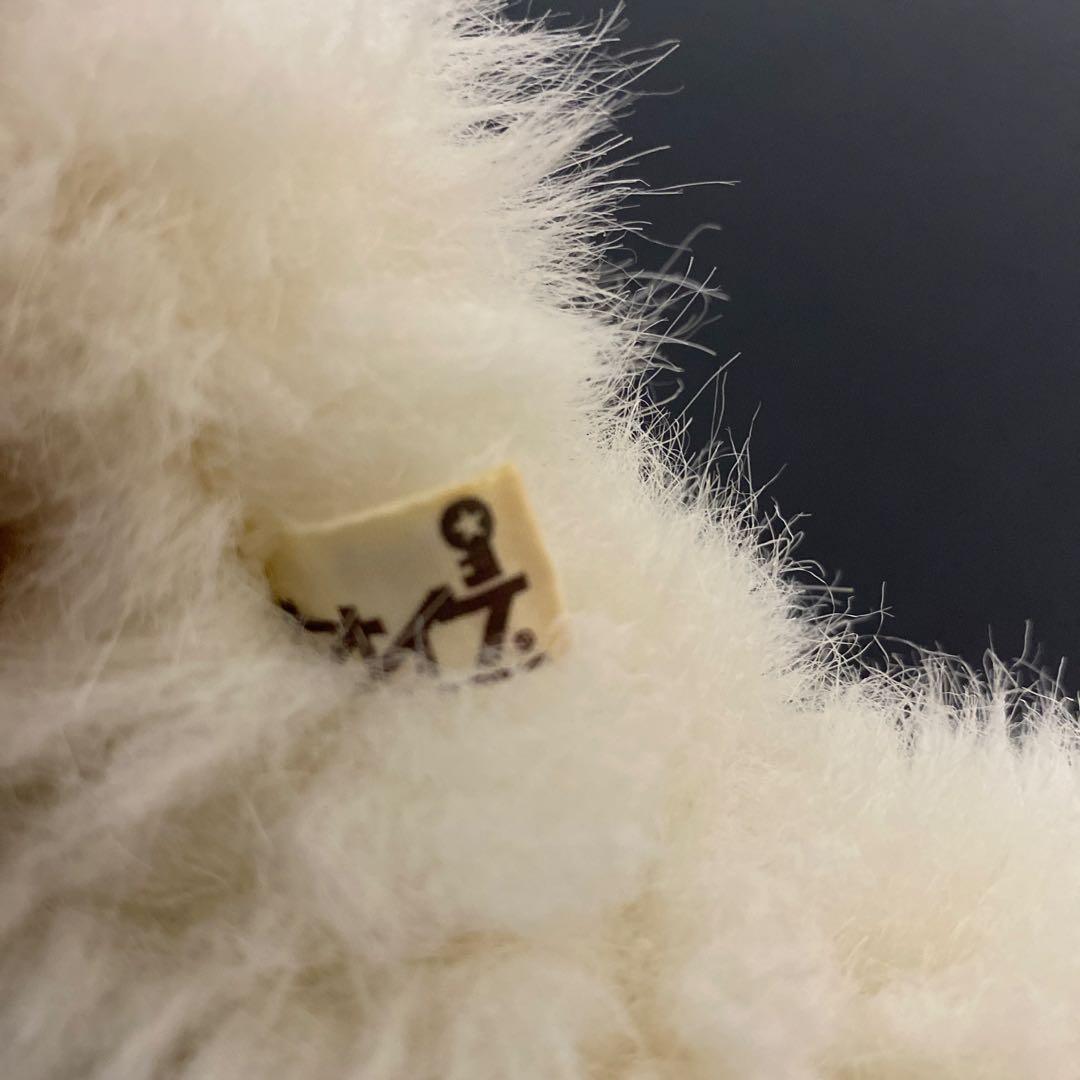 激レアサイズ！オオイケ 白いペルシャネコ ぬいぐるみ 希少 昭和レトロ