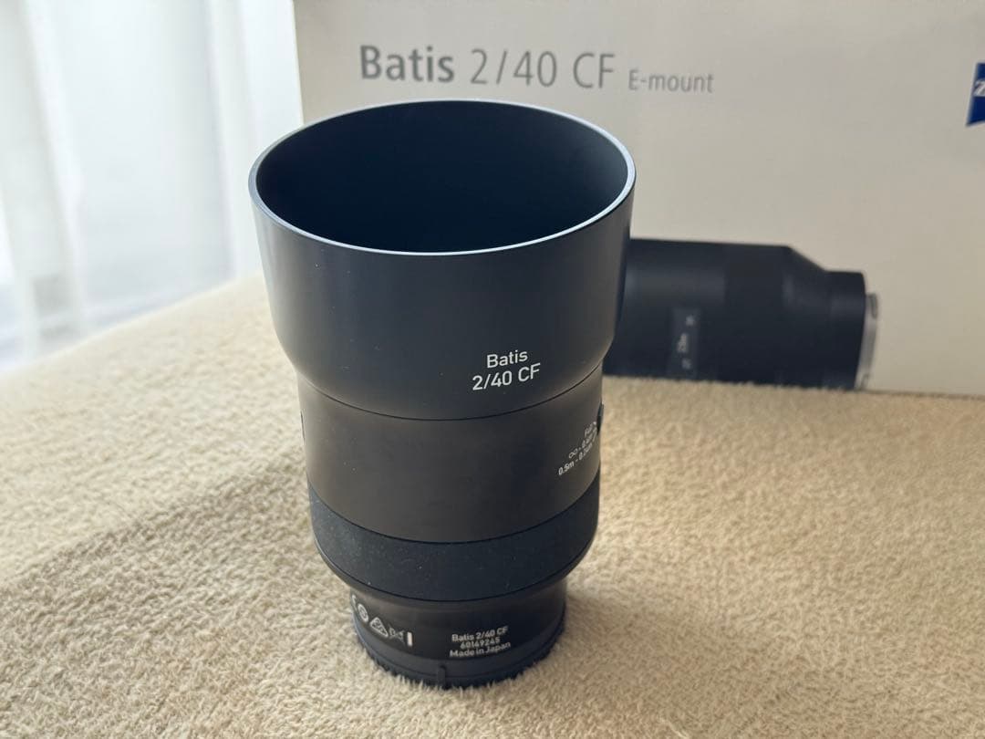 Carl Zeiss Batis 2/40 CF（ソニー Eマウント用） カールツァイス、ソニーEマウント用交換レンズ「Batis 2/40 CF