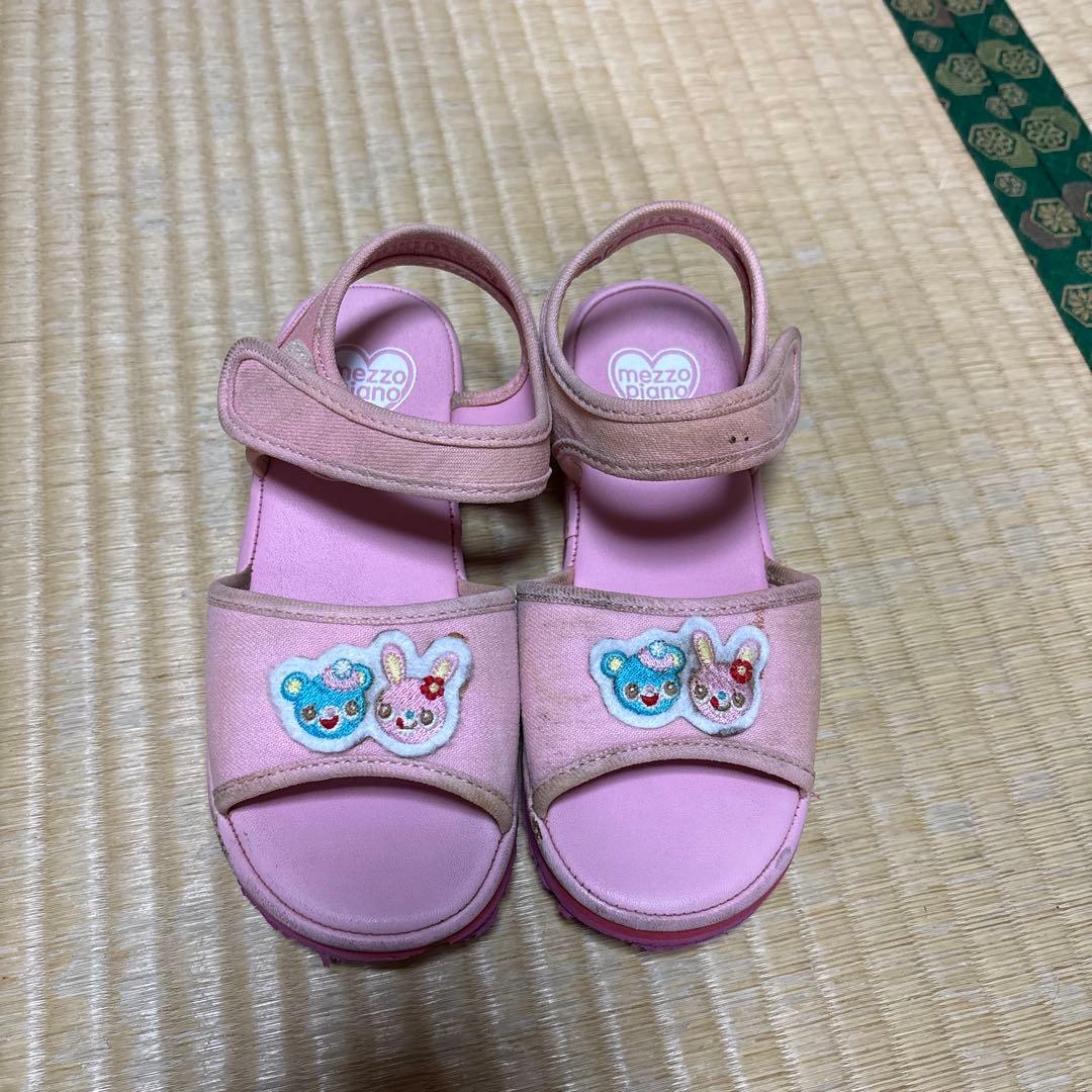 メゾピアノ♡ミミポポ サンダル - メルカリ