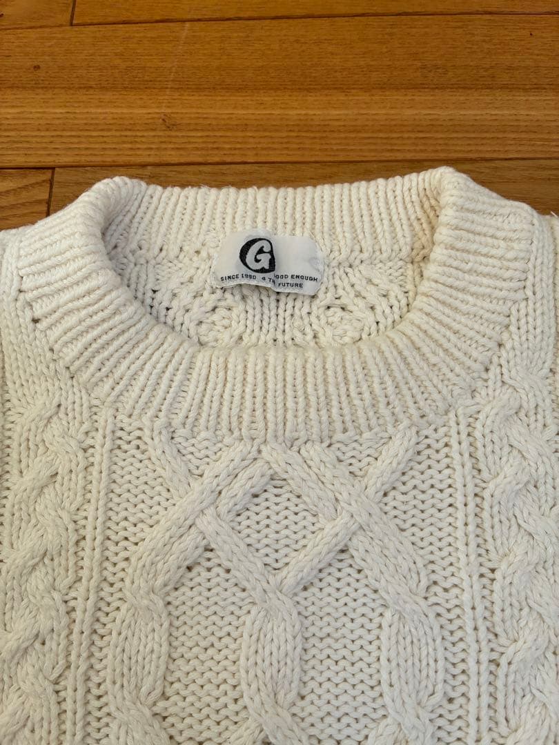 初期 GOOD ENOUGH フィッシャーマンニット GOOD ENOUGH(グッドイナフ) / フィッシャーマンニット/506XX型/初期