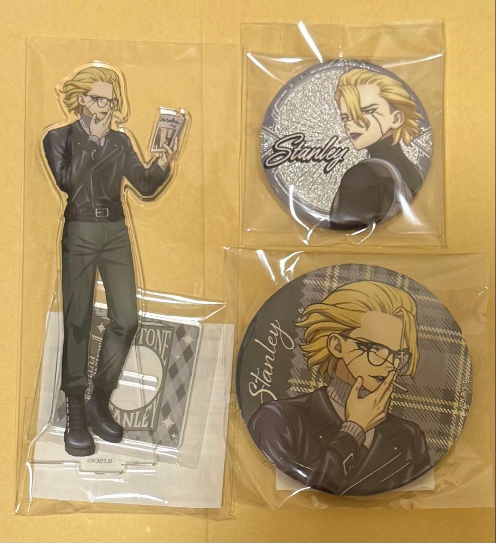 Dr.STONE 缶バッジ スタンリー ドクスト アクスタ くじ引き堂 - メルカリ