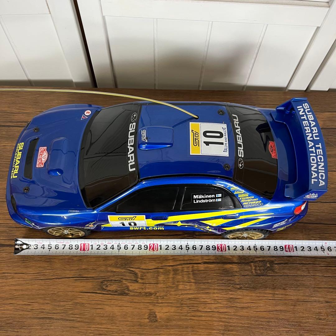 匿名発送】SUBARU WRX STi ラジコンカー 1/10 動作品 - メルカリ