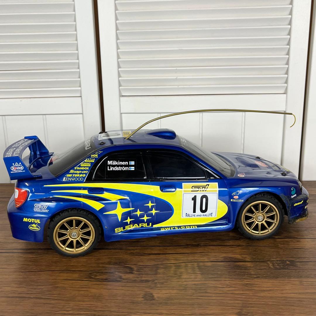 匿名発送】SUBARU WRX STi ラジコンカー 1/10 動作品 - メルカリ