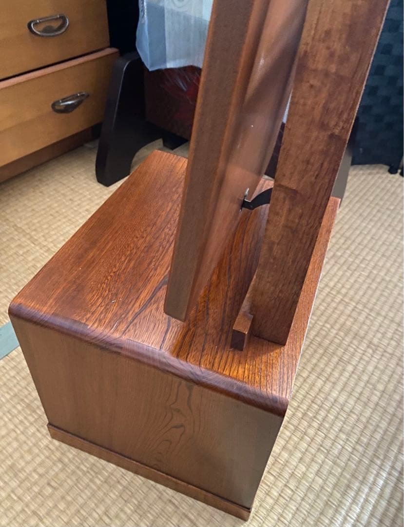 欅ケヤキ 姿鏡台