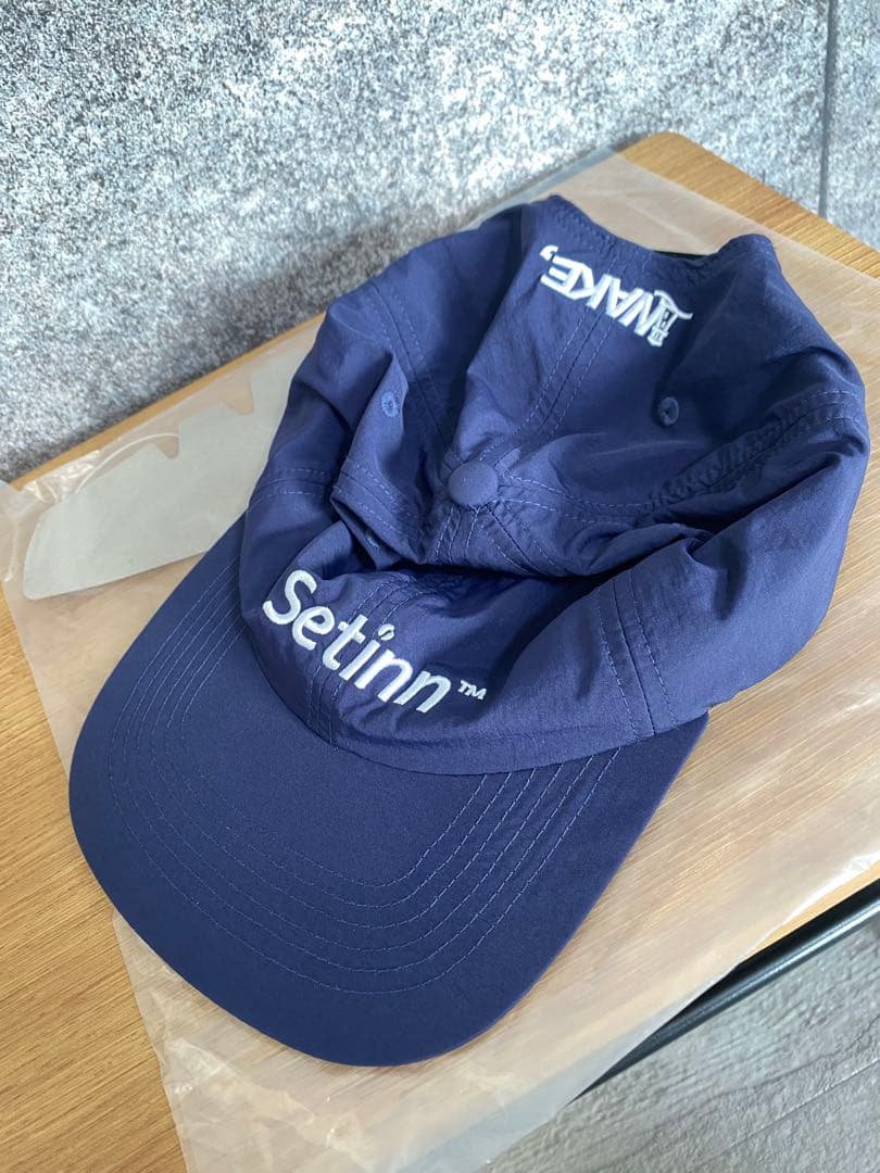 WAKE Sapporo x Setinn ネイビー ベースボールキャップ