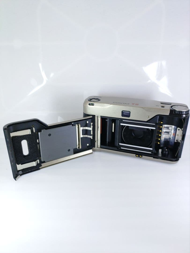 CONTAX T2 シルバー コンパクトフィルムカメラ 動作確認文章参照