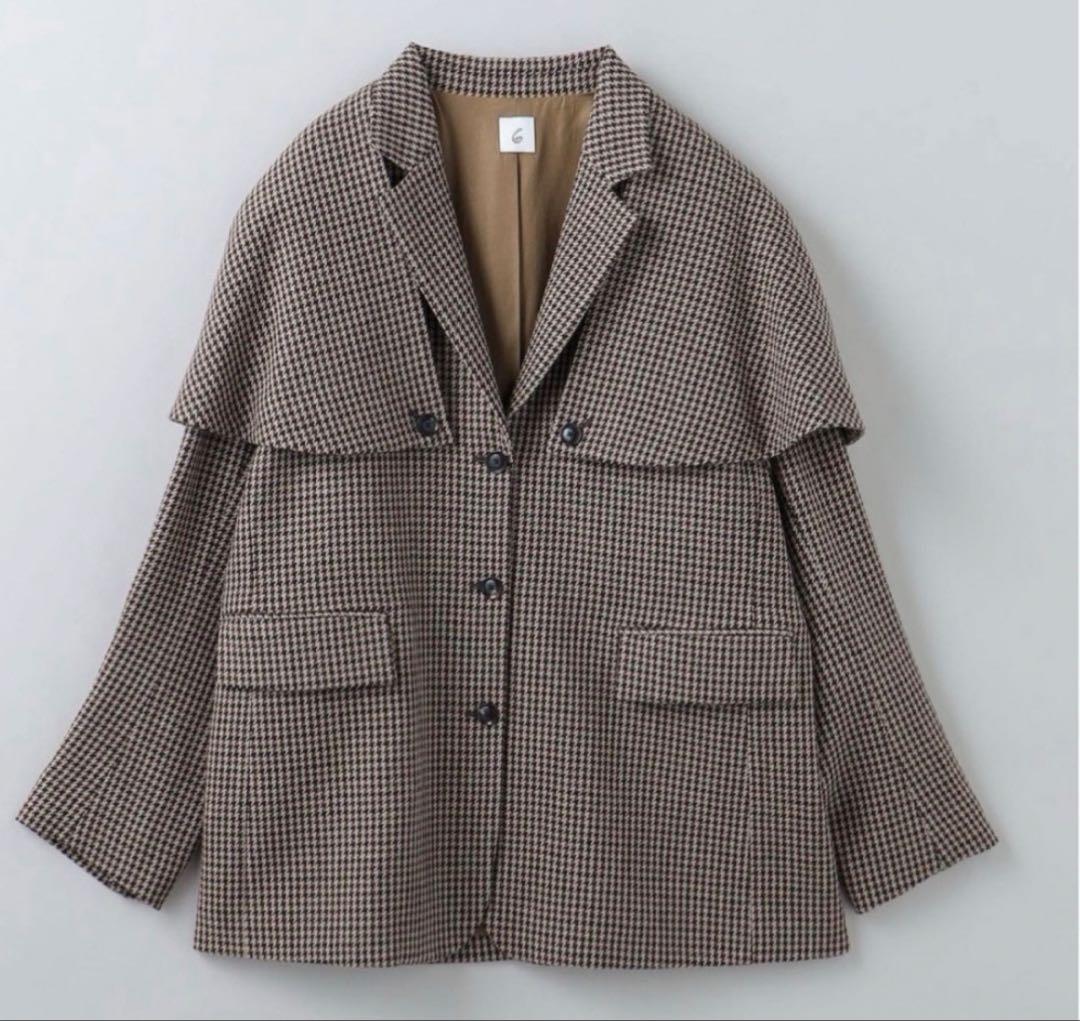 極美品　roku 6 ケープジャケット テーラードジャケット 2way 6 (ROKU)（テーラードジャケット）のフリマアイテム一覧