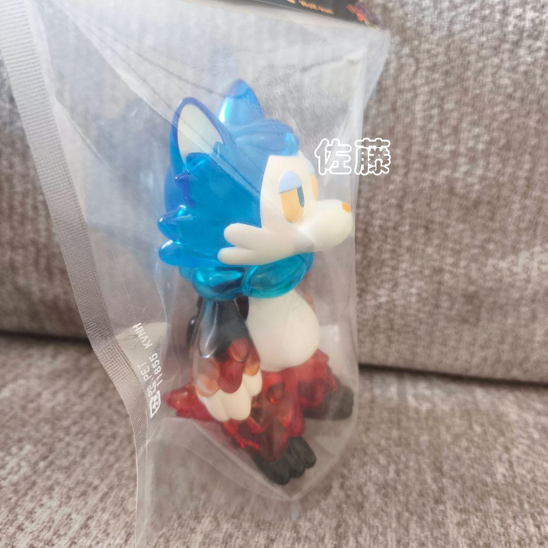 塗装◎ おおかみくん 夜明け 夜あけ 限定 ソフビ あらいきりこ - メルカリ