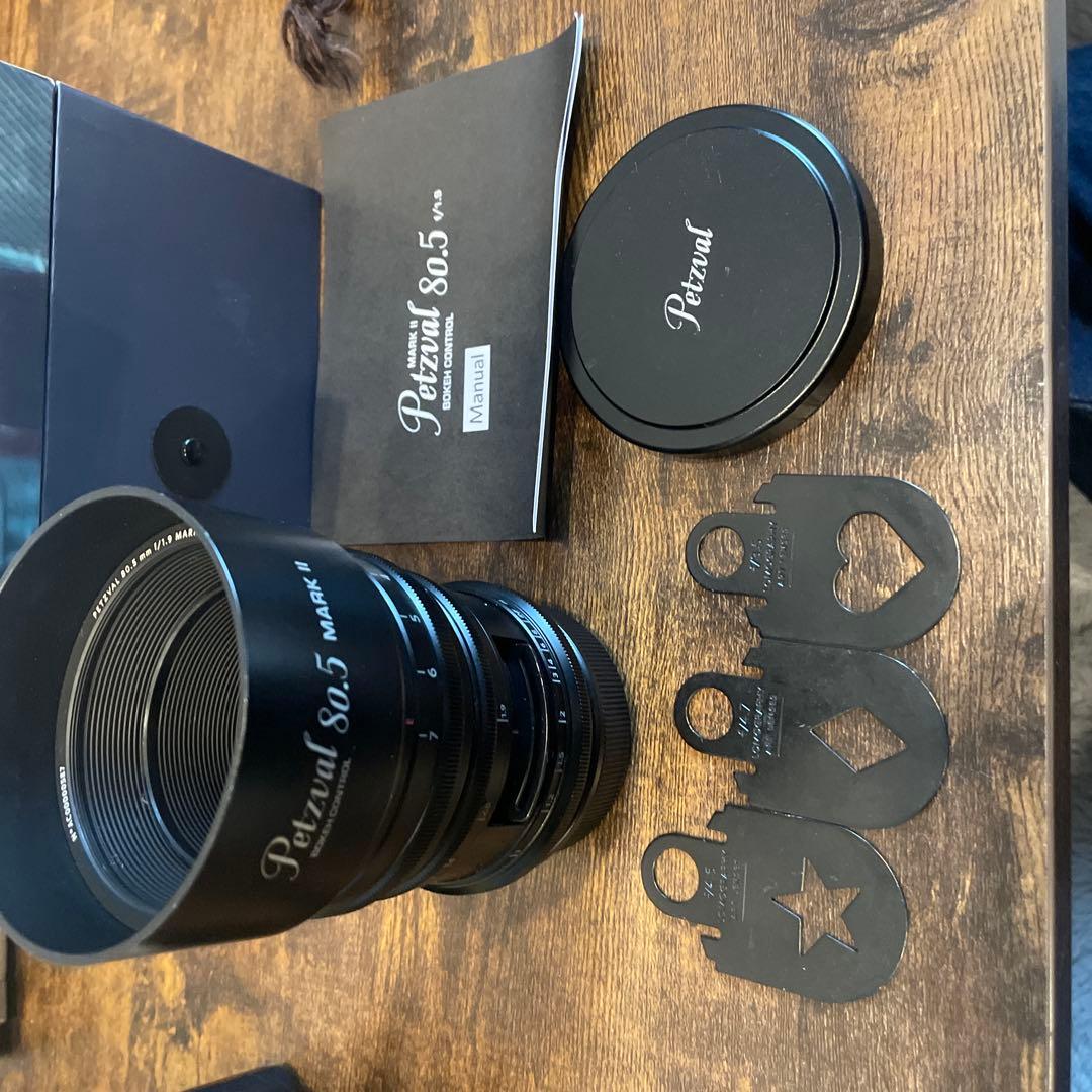 Petzval 80.5mm f/1.9 Mark II レンズ