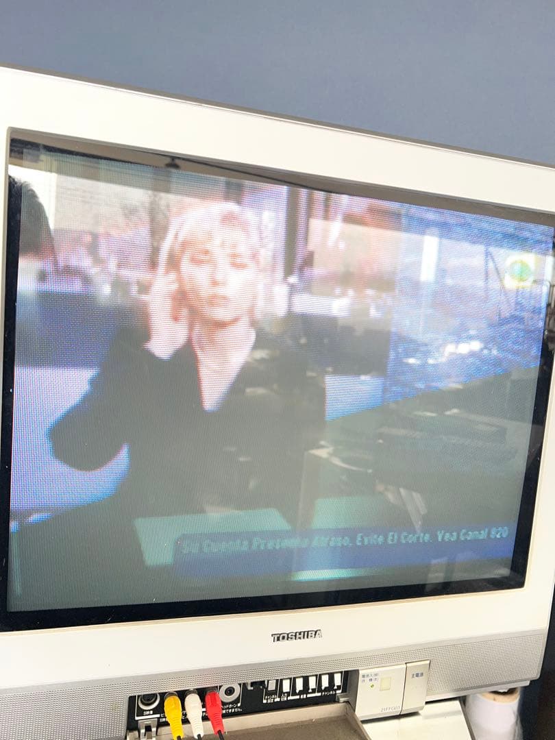 動作品】 東芝 ブラウン管テレビ 21インチ 21FFG03リモコン付き - メルカリ