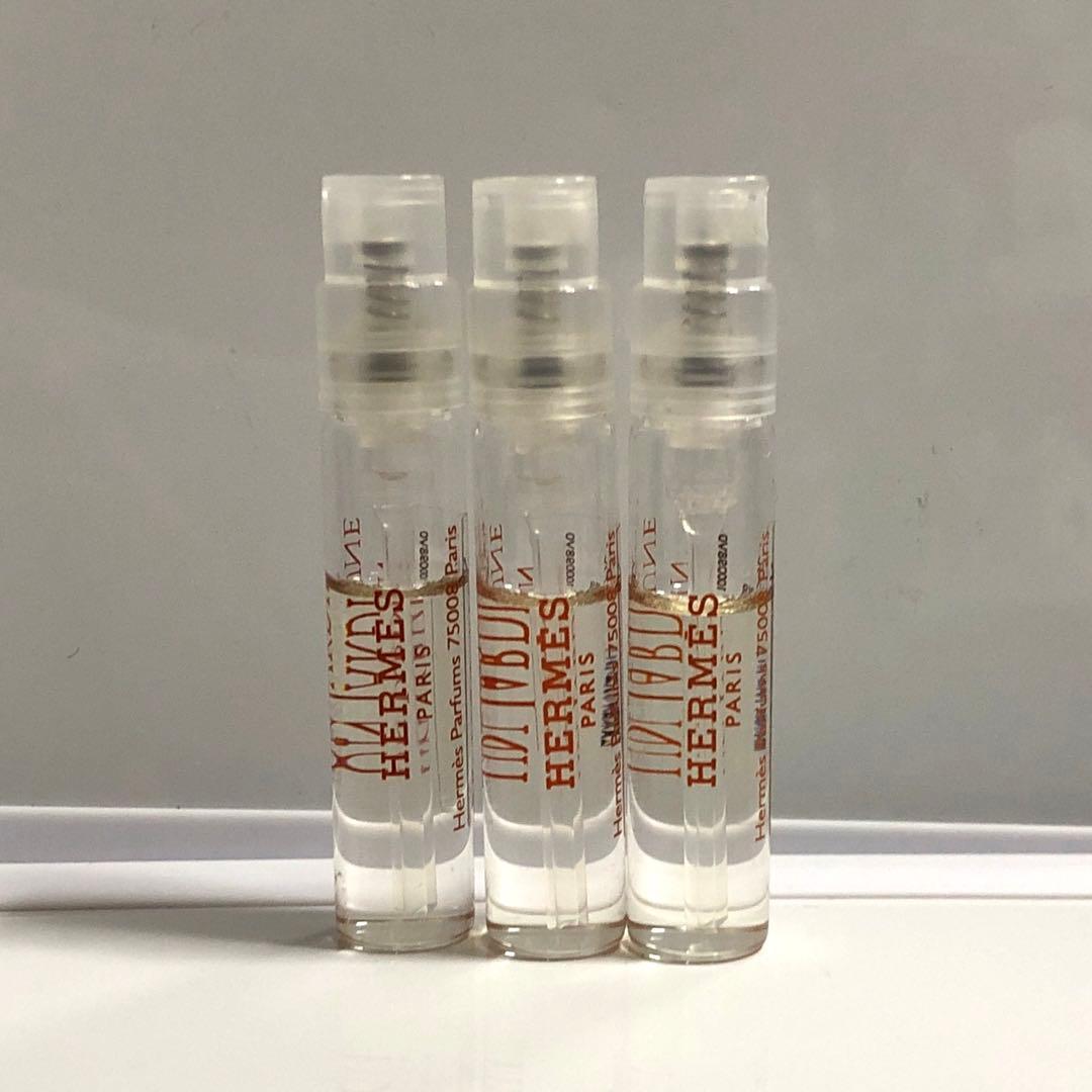3本 未使用 エルメス ラグーナの庭 サンプル / - メルカリ