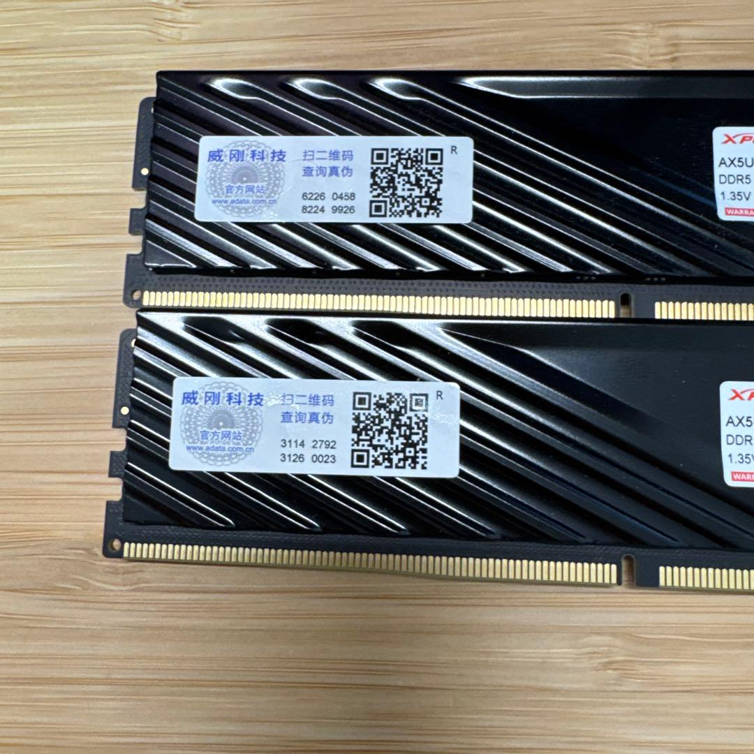 XPG DDR5 AX5U6000C30M16G -BB300 16GB×2