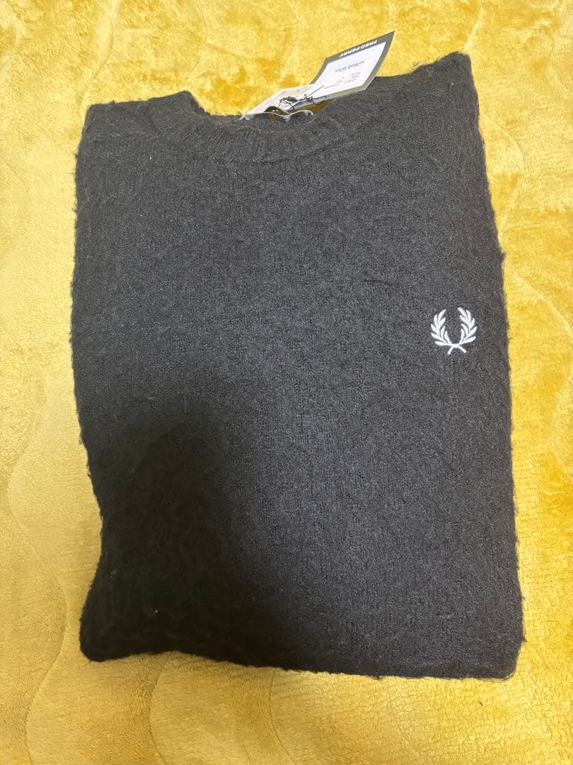 あ*り様 新品未使用　FRED PERRY / フラッフィー クルーネックニット FRED PERRY（フレッドペリー） ニット セーター 「別注」FRED PERRY
