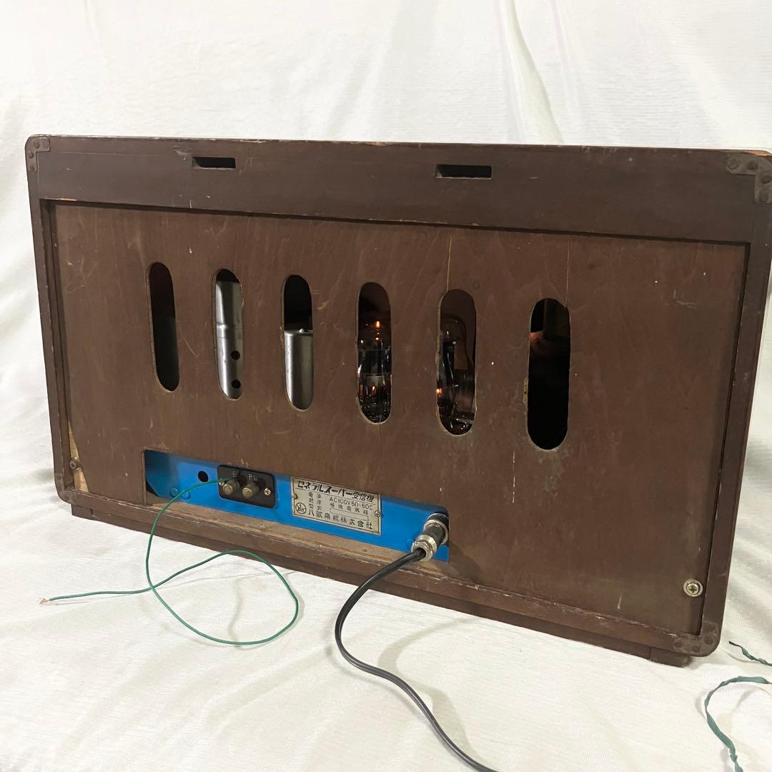 稼働品】 GENERAL 真空管ラジオ オーバーホール済 アンティーク レトロ