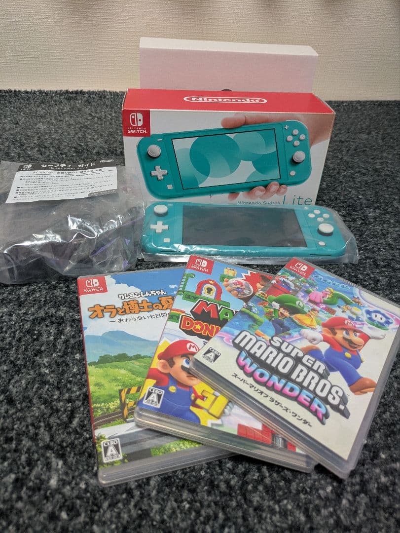 Nintendo Switch Lite ターコイズ 本体 + ゲーム3本 任天堂 Nintendo Switch Lite [ターコイズ] 価格比較 - 価格.com