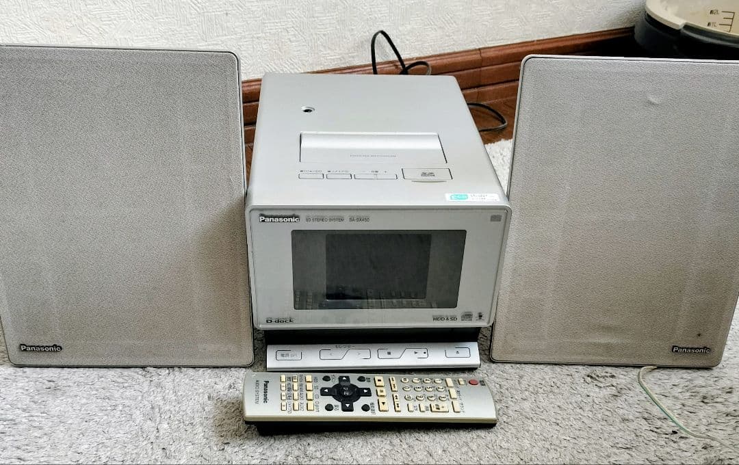 Panasonic SA-SX450 ステレオシステム - メルカリ