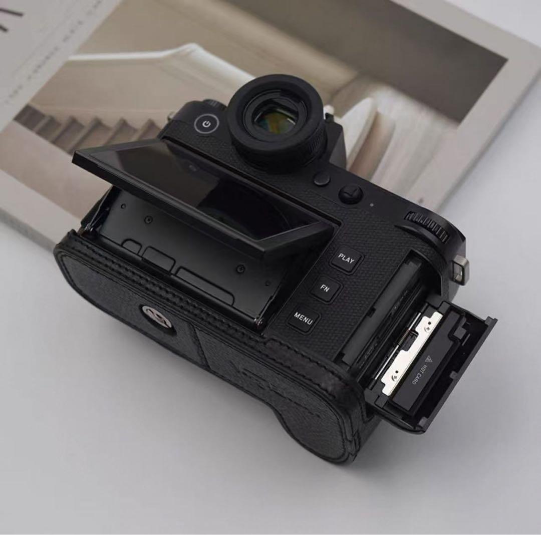 本革は手作り カメラケース LEICA ライカ SL3用 ヴィンテージ