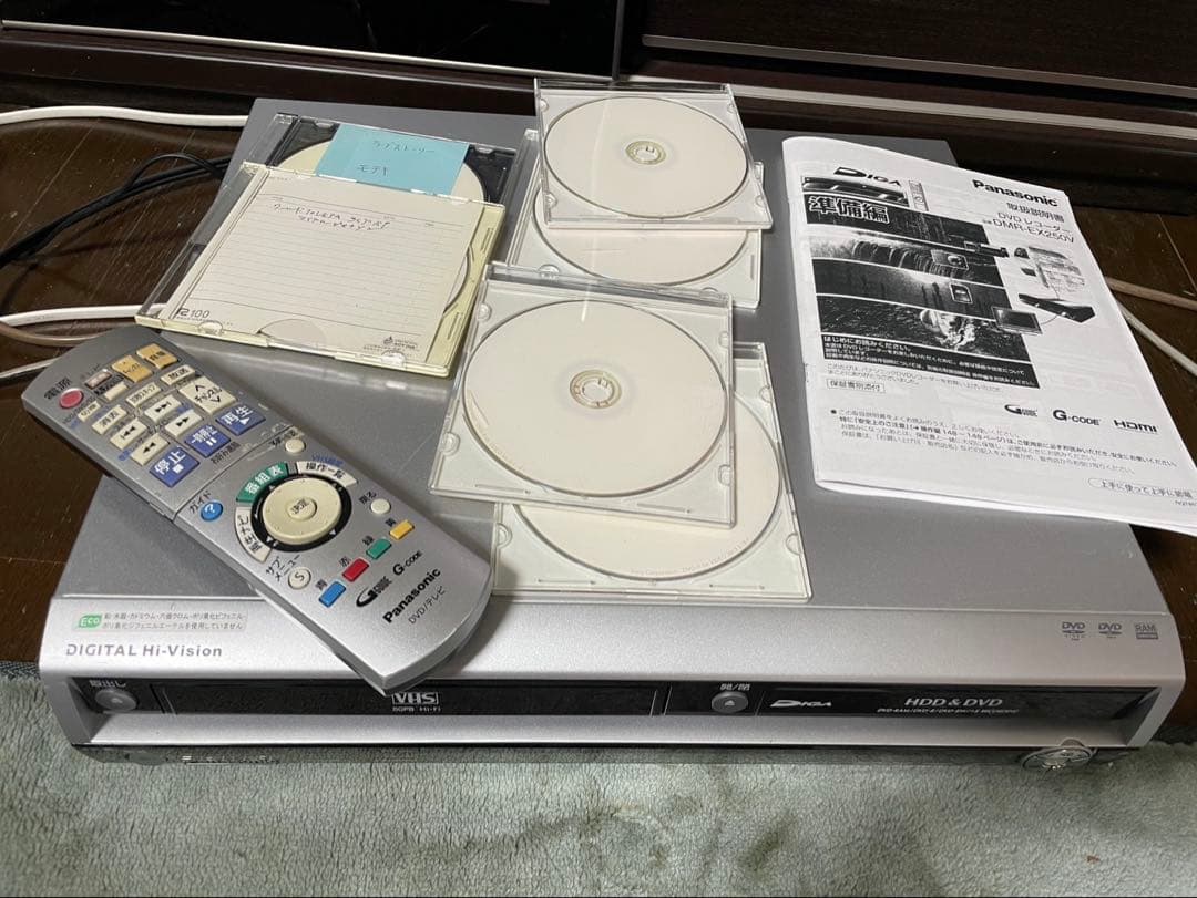 Panasonic パナソニック DMR-E250V ビデオデッキ ダビング - メルカリ