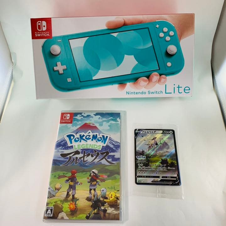 Switch Lite & ポケモン アルセウス セット