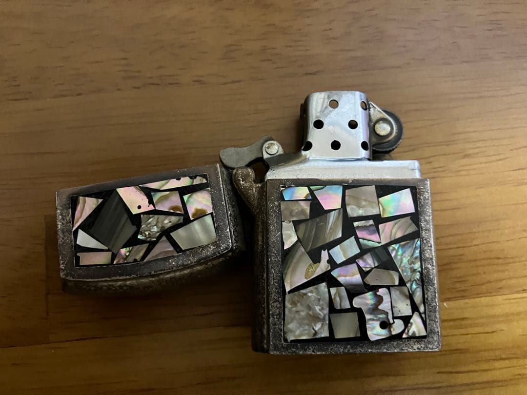 STANLEY スタンリーゲス ラージマルチシェルインレイド ジッポ GUESS