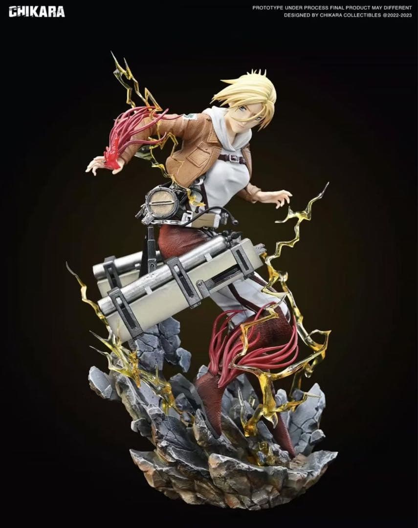 進撃の巨人 アニ・レオンハート ガレージキット ガレキ スタチュー②