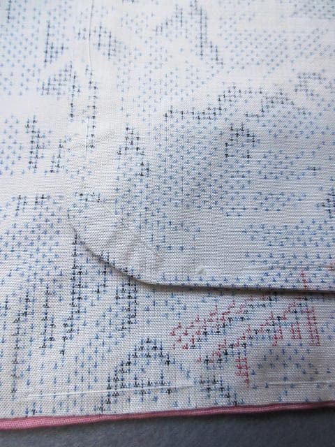 新古品！白大島紬＊7マルキ＊本場大島紬＊楼閣山水＊着物＊164cm