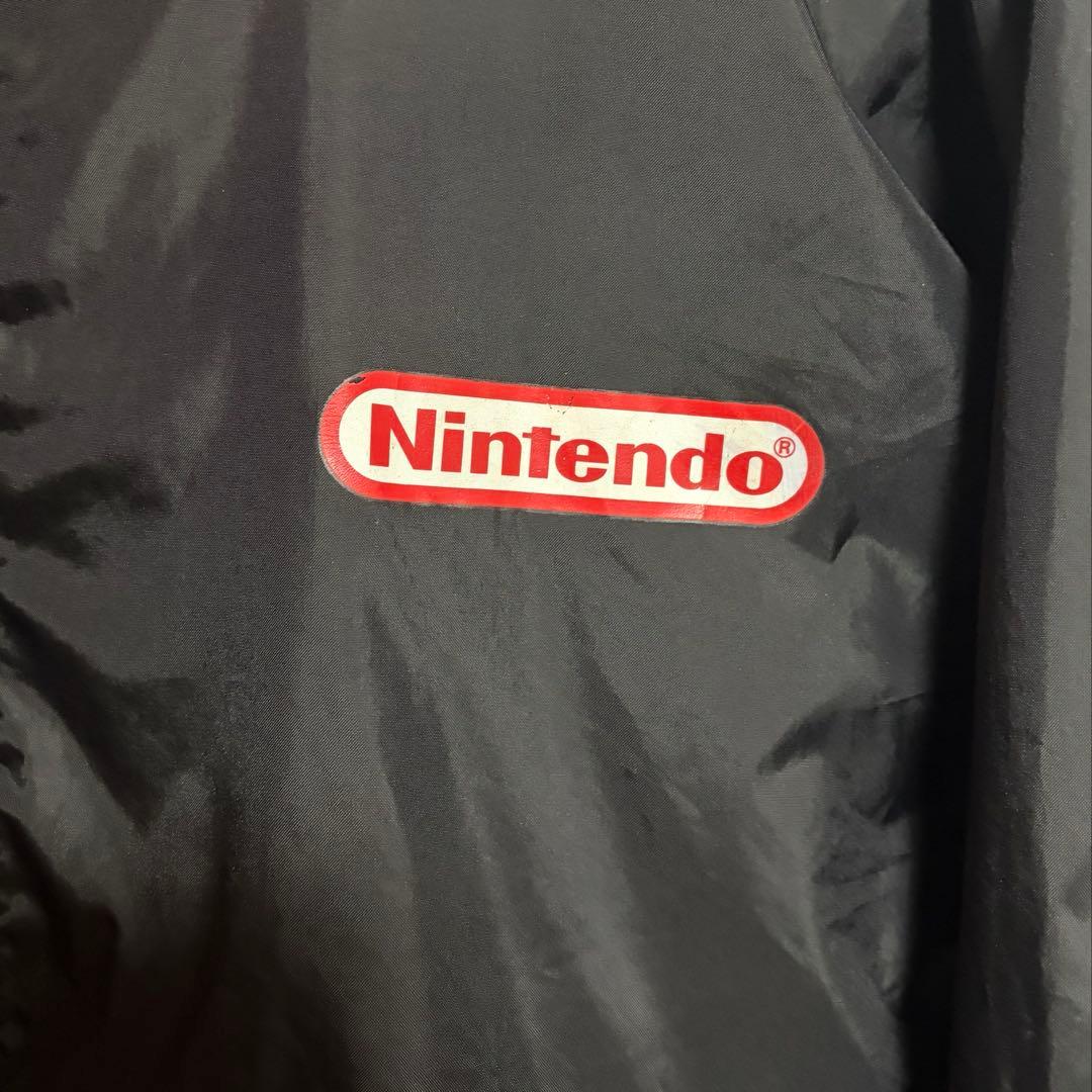 00s Nintendo 任天堂 ナイロンジャケット コーチジャケット 古着 L