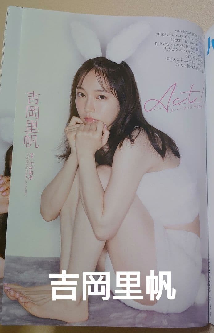 週刊プレイボーイ/表紙 吉岡里帆/2022年5月30号/No.22/付録付き - メルカリ