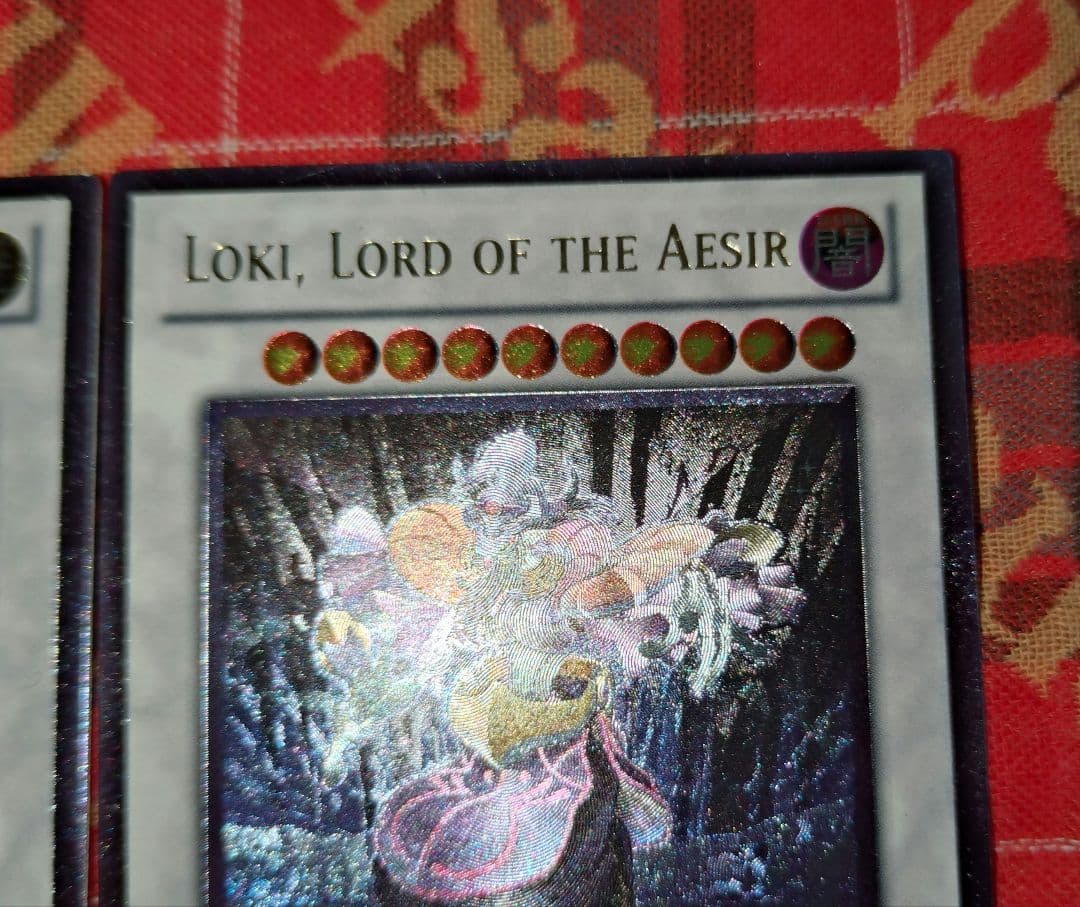 遊戯王 極神 オーディン トール ロキ 英語 アルティメット レリーフ