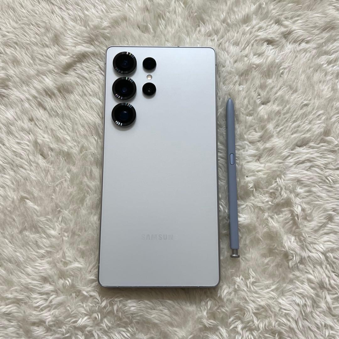 ☆ Galaxy S25 ultra 256GB ホワイトシルバー美品j06 - メルカリ