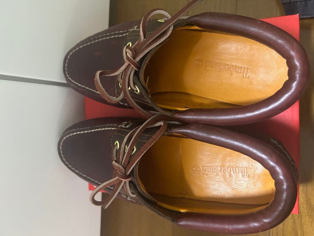 Timberland バーガンディ 3eye 26.5cm