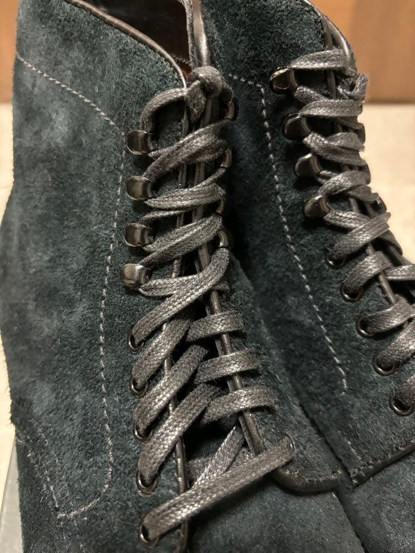 新品】Alden N5804H 9D ネイビー スエード モディファイドラスト