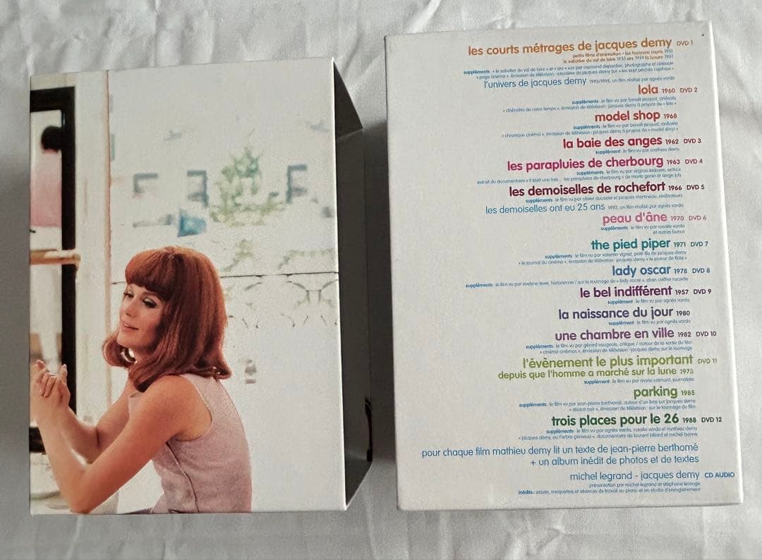 【日本未発売・CD付き】ジャック・ドゥミ全集 DVD BOX 海外限定レア品