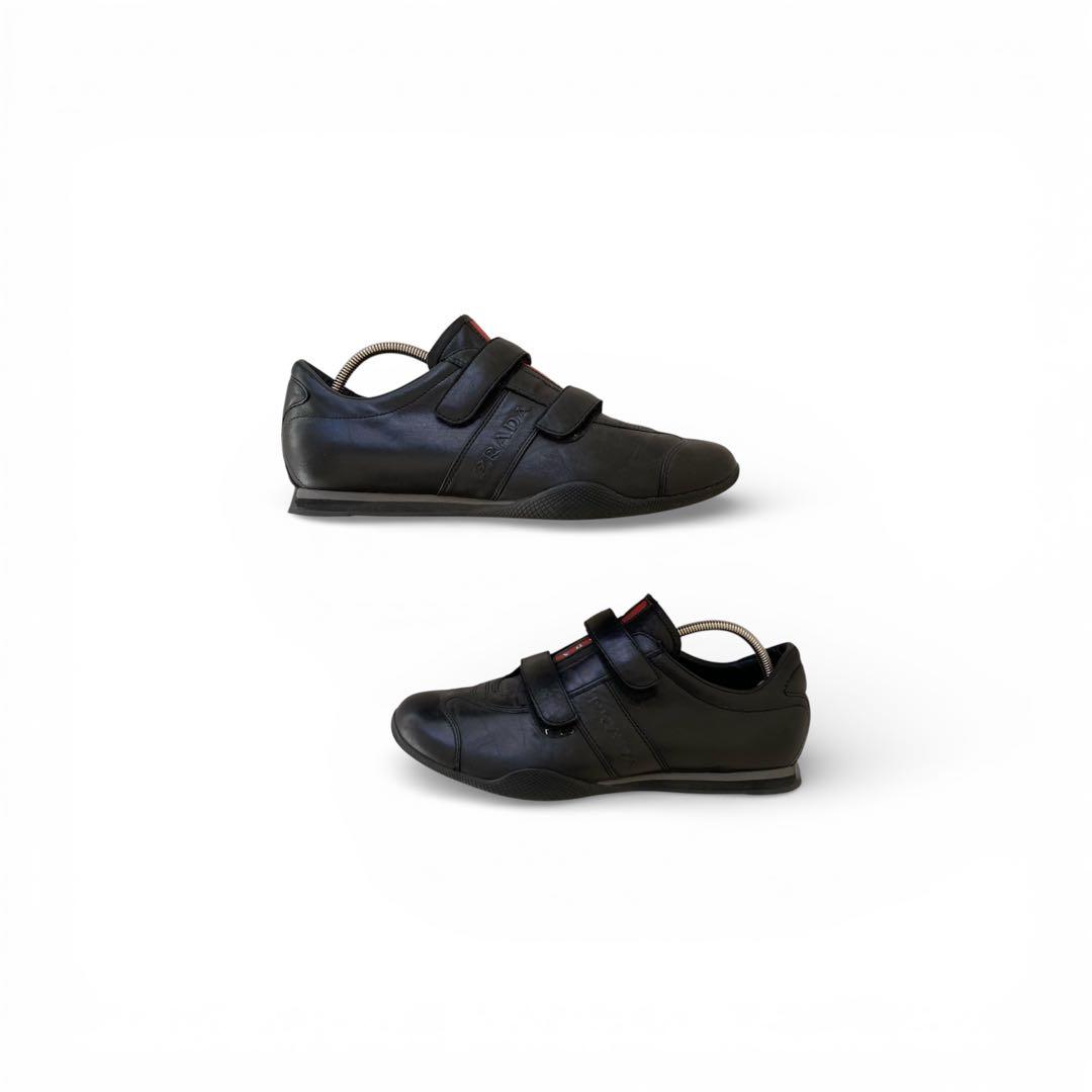 1990s archive prada sports leather shoes