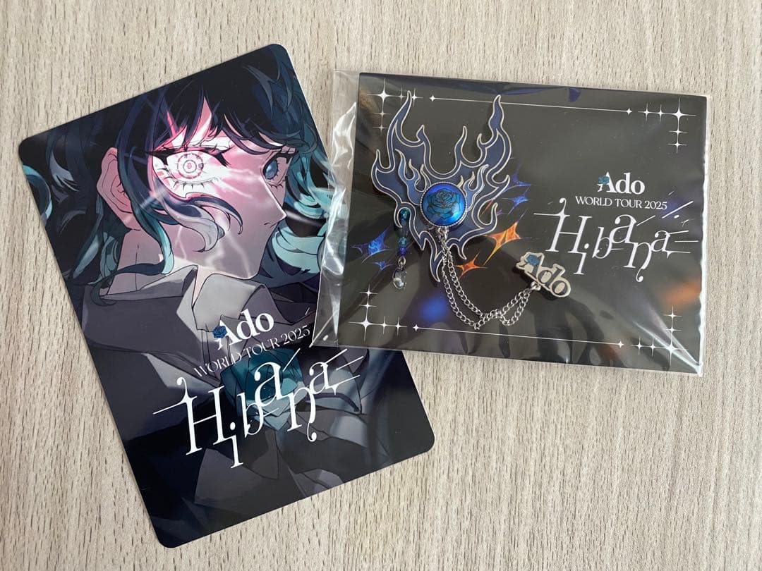 Ado WORLD TOUR 2025 Hibana VIP特典ブローチ - メルカリ