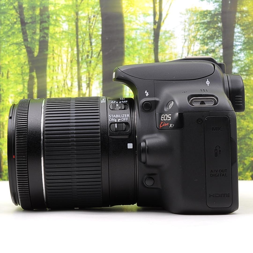 スマホ転送セット☆Canon Kiss X7☆動画撮影もお勧めの一眼レフ