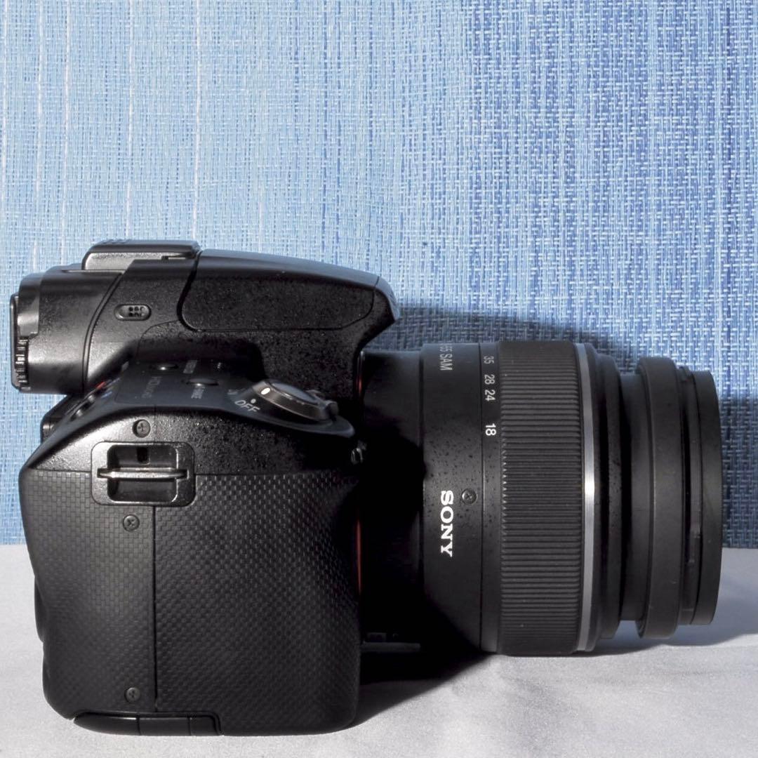 ♥️美品♥️高速連写＆GPS搭載♥️SONY α55 レンズセット♥️スマホ