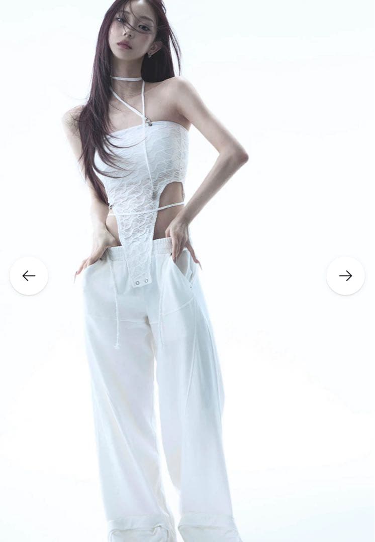 トップス S clip garter body THEREDTHREAD