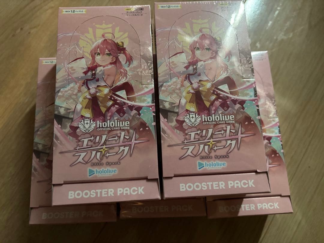 ホロライブ エリートスパーク 5box 新品未開封品 Amazon.co.jp: ホロライブカードゲーム ブースターパック第3弾