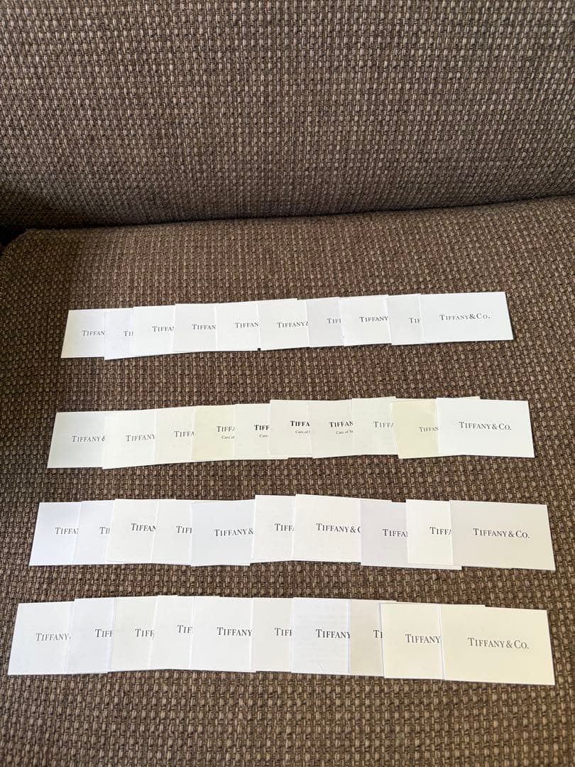 正規品　Tiffanyティファニー　取扱説明書（英語版）40枚セット ティファニー Tiffany エルサ・ペレッティ サムプリント グラス リード
