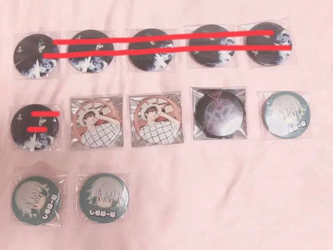 ひきフェス缶バッジ セット luz あらき un:c 志麻 天月 少年T - メルカリ