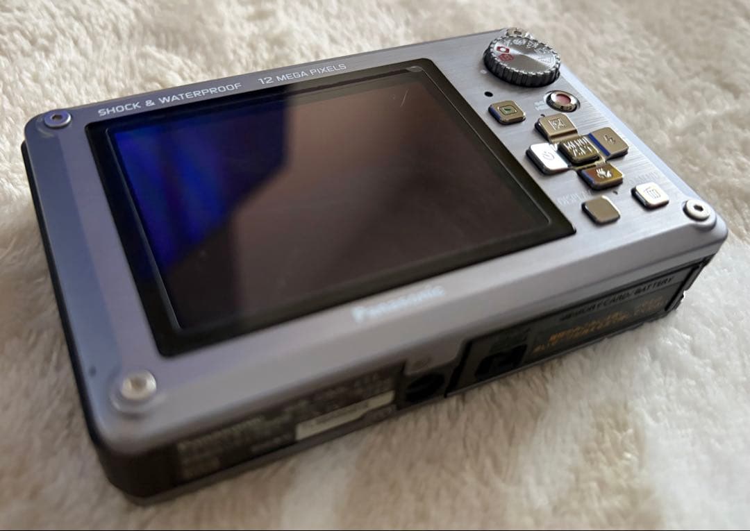 Panasonic LUMIX DMC-FT1 シルバー 交換用リチウム電池有 - メルカリ