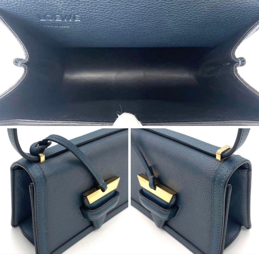 極美品✨LOEWE バルセロナ ショルダー 2way スモール 保存袋付 - メルカリ