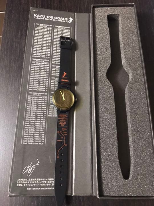 三浦知良(カズ) 限定Jリーグ100ゴール記念時計 希少品 - メルカリ